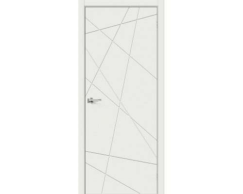 Дверь Браво Граффити-5 Super White