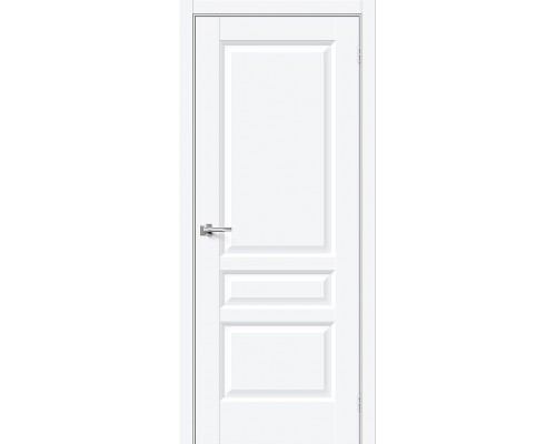 Дверь Браво Неоклассик-34 White Silk