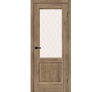 Дверь Браво Неоклассик-33 Original Oak White Сrystal