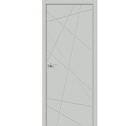 Дверь Браво Граффити-5.Д.П Grey Silk