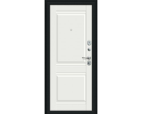 Дверь входная Bravo R Некст Kale Букле черное/Off-white