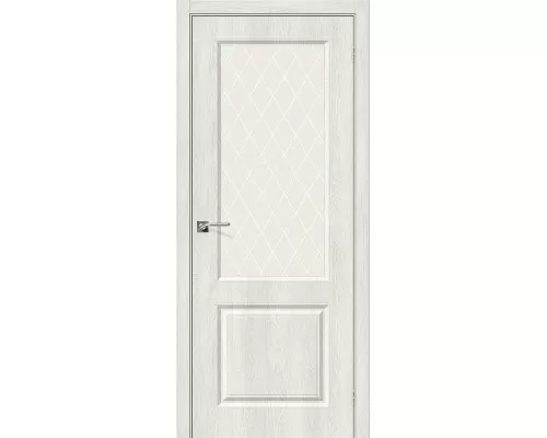 Дверь Браво Скинни-13 Casablanca White Сrystal Дверь Браво Скинни-13 Casablanca White Сrystal