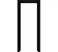 Арка межкомнатная ПВХ DIY Moderno Total Black
