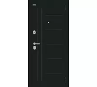 Дверь входная Bravo R Проф Букле черное/Wenge Veralinga