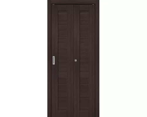 Дверь Браво складная Браво-21 Wenge Melinga Mr.Wood Дверь Браво складная Браво-21 Wenge Melinga Mr.Wood