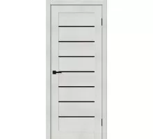 Дверь Браво Браво-22.Л Bianco Melinga Black Shine
