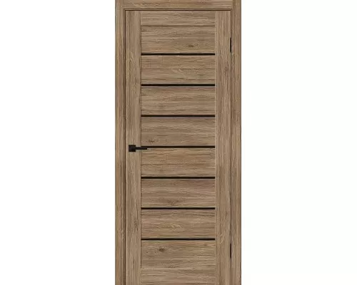 Дверь Браво Браво-22 Original Oak Black Shine Дверь Браво Браво-22 Original Oak Black Shine