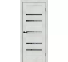 Дверь Браво Браво-30.Л Bianco Melinga Mirox Grey