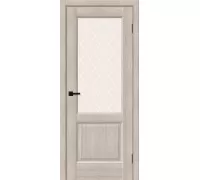 Дверь Браво Неоклассик-33 Cappuccino Melinga White Сrystal Mr.Wood