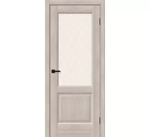 Дверь Браво Неоклассик-33 Cappuccino Melinga White Сrystal Mr.Wood