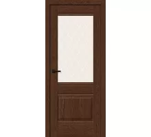 Дверь Браво Прима-3 Brown Dreamline White Сrystal Mr.Wood
