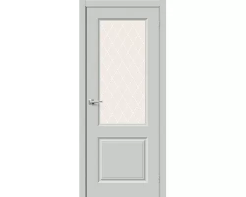 Дверь Браво Скинни-13 Grace White Сrystal Дверь Браво Скинни-13 Grace White Сrystal