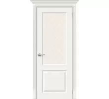 Дверь Браво Скинни-13 Whitey White Сrystal