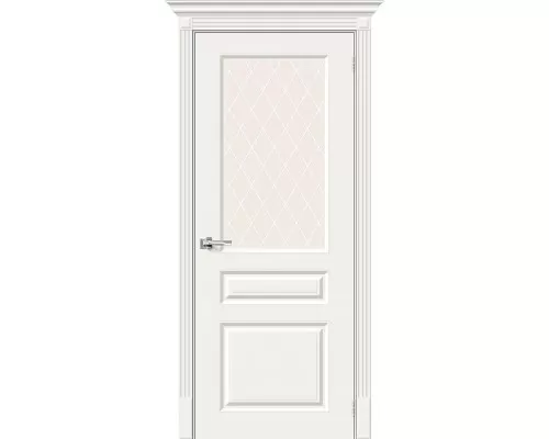 Дверь Браво Скинни-15.1 Whitey White Сrystal Дверь Браво Скинни-15.1 Whitey White Сrystal