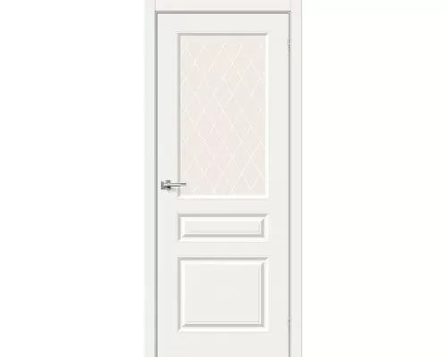 Дверь Браво Скинни-15.1 Whitey White Сrystal Дверь Браво Скинни-15.1 Whitey White Сrystal