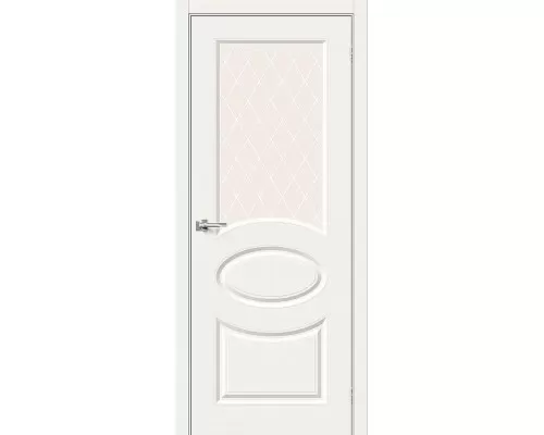 Дверь Браво Скинни-21 Whitey White Сrystal Дверь Браво Скинни-21 Whitey White Сrystal