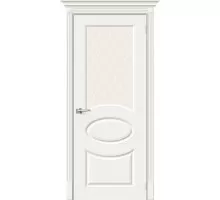 Дверь Браво Скинни-21 Whitey White Сrystal