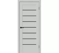 Дверь Браво Браво-22 Black Shine Grey Silk