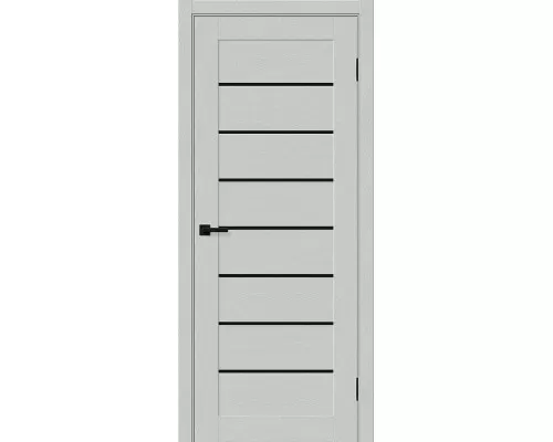 Дверь Браво Браво-22 Black Shine Grey Silkwood Дверь Браво Браво-22 Black Shine Grey Silkwood