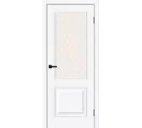 Дверь Браво Классик-13 White Silk White Сrystal elPORTA