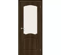 Дверь Браво Альфа-2 Dark Barnwood White Сrystal