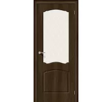 Дверь Браво Альфа-2 Dark Barnwood White Сrystal