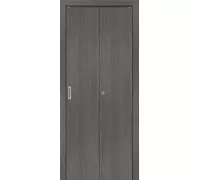 Дверь Браво складная Браво-0 Grey Melinga Mr.Wood