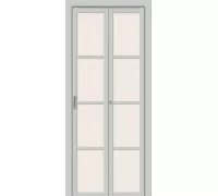 Дверь Браво складная Твигги-11.3 Grey Silk Magic Fog