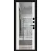 Дверь входная Bravo N Лайнер-3 Black Carbon/Off-white